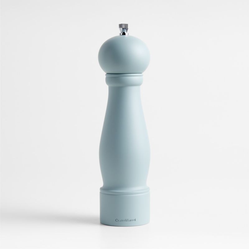 Marin Quiet Blue Wood Pepper Mill - image 0 of 5