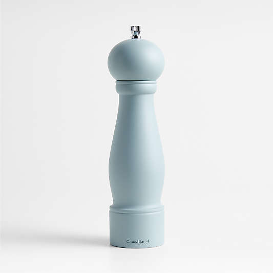 Marin Quiet Blue Wood Pepper Mill