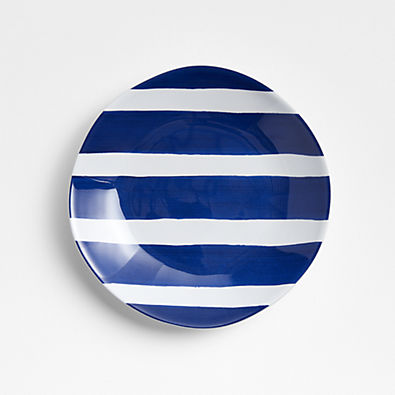 View Marin Cabana Stripe Melamine Salad Plate details