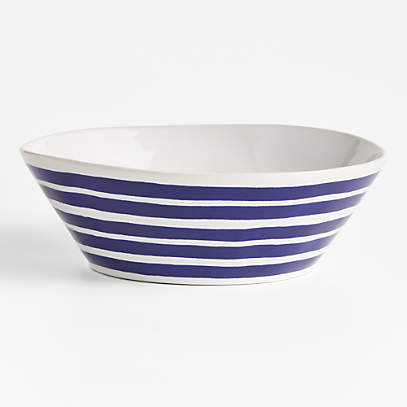 Contact White Serving Bowl + Reviews