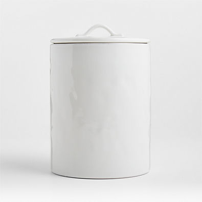 View Marin Large White Stoneware Canister details
