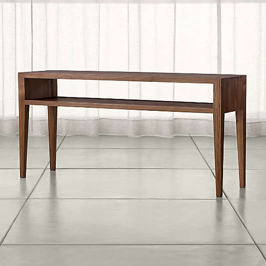 Marin Shiitake Solid Wood Console Table