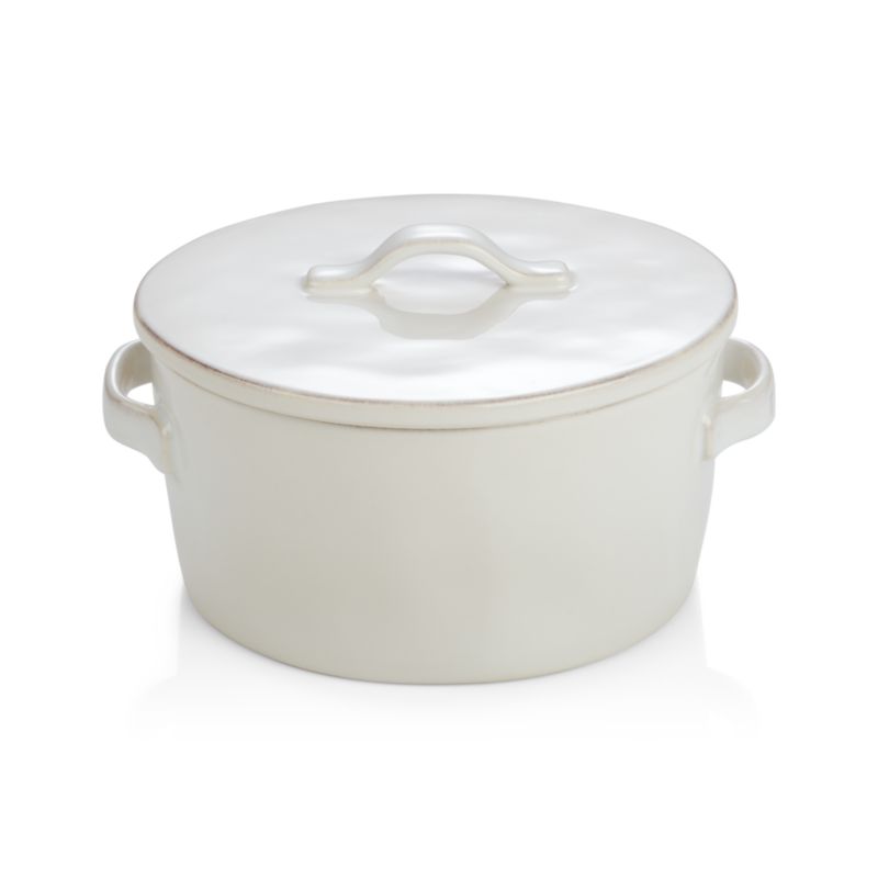 Marin White 2-Qt. Covered Casserole Dish - image 8 of 11