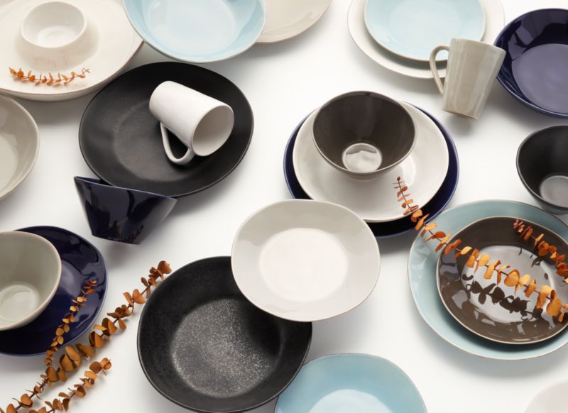 crate and barrel dinner plate sets