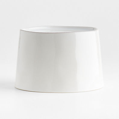 View Marin White Stoneware Drink Dispenser Stand details