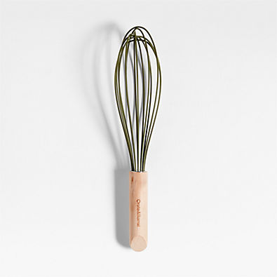 View Marin Desert Green Silicone and Wood Whisk details