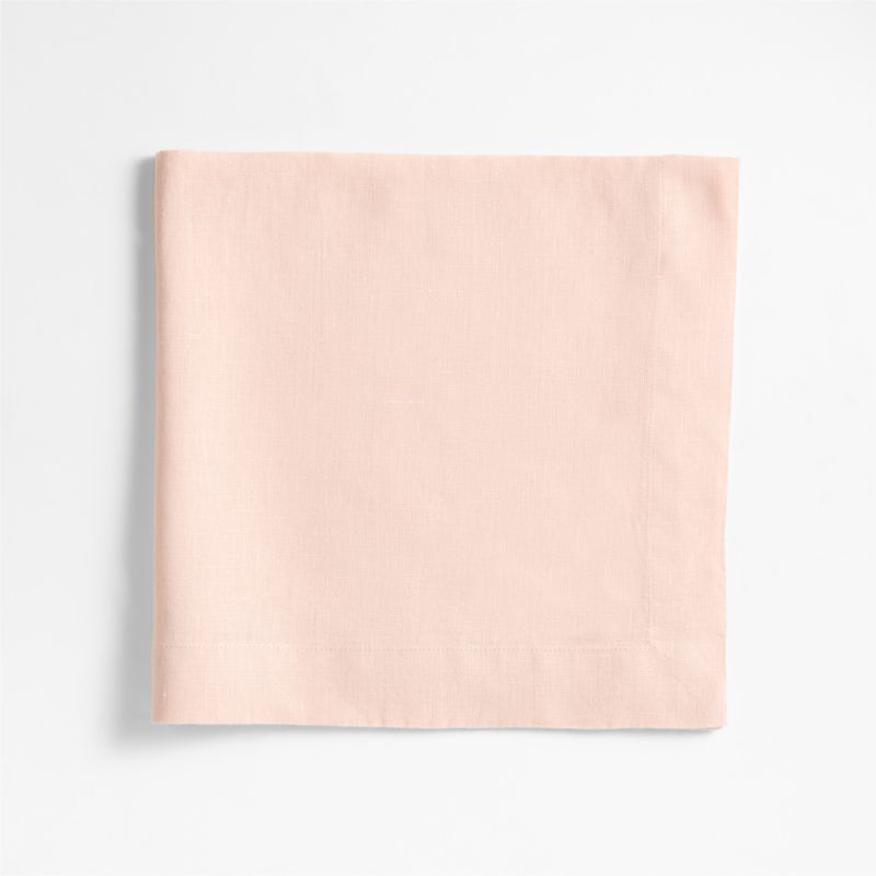 Marin EUROPEAN FLAX ™-Certified Linen Elegant Pink Dinner Napkin - image 1 of 4