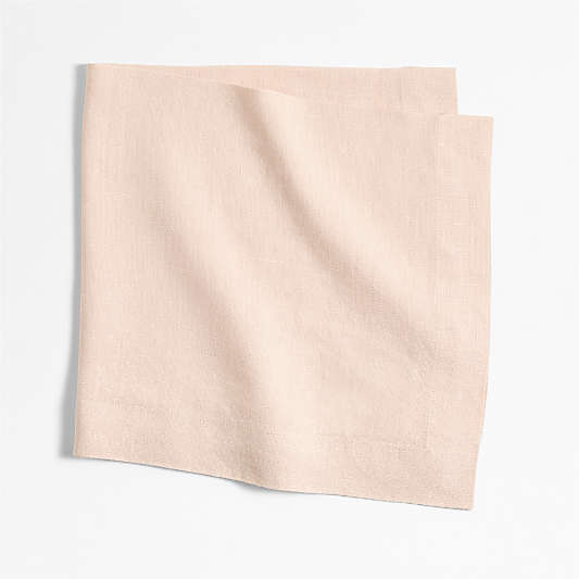 Marin EUROPEAN FLAX ™-Certified Linen Elegant Pink Dinner Napkin