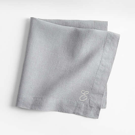 Marin Metal Grey EUROPEAN FLAX ™-Certified Linen Napkin