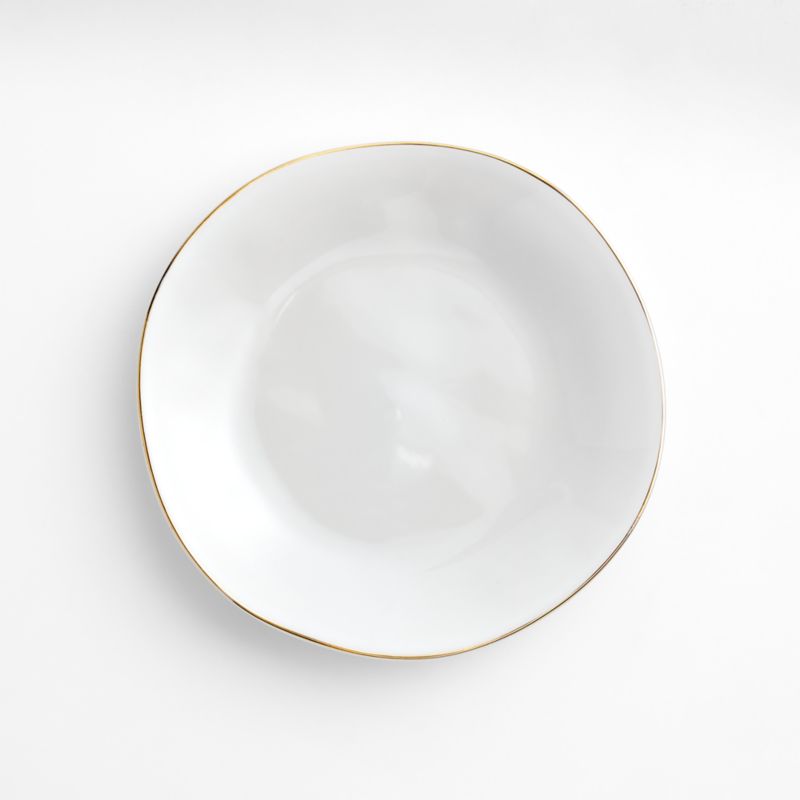 Marin Gold Rim Stoneware Salad Plate - image 0 of 3