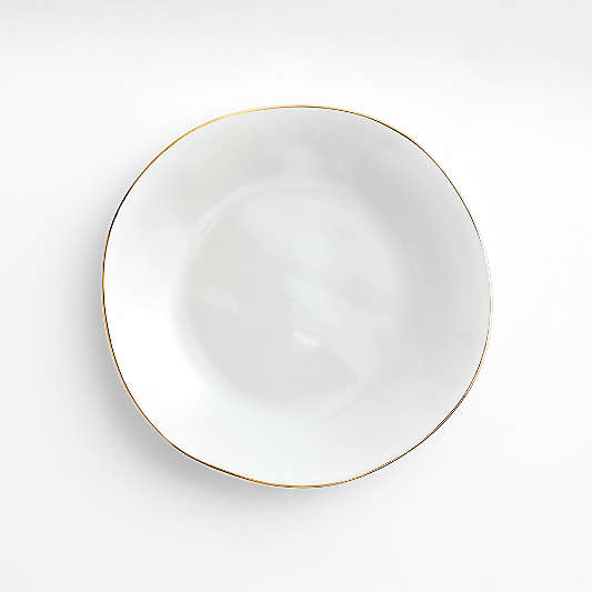 Marin Gold Rim Stoneware Salad Plate