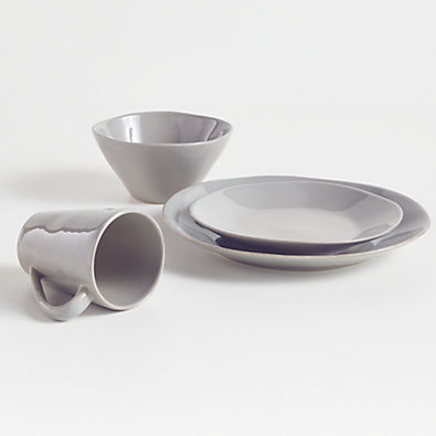 View Marin Grey 4-Piece Place Setting details