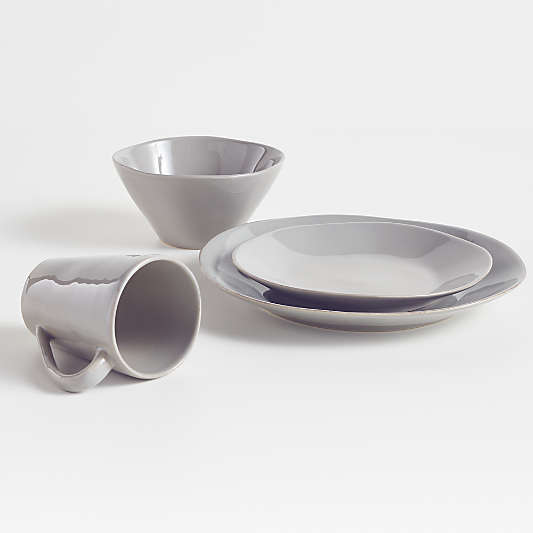 Marin Grey 4-Piece Place Setting