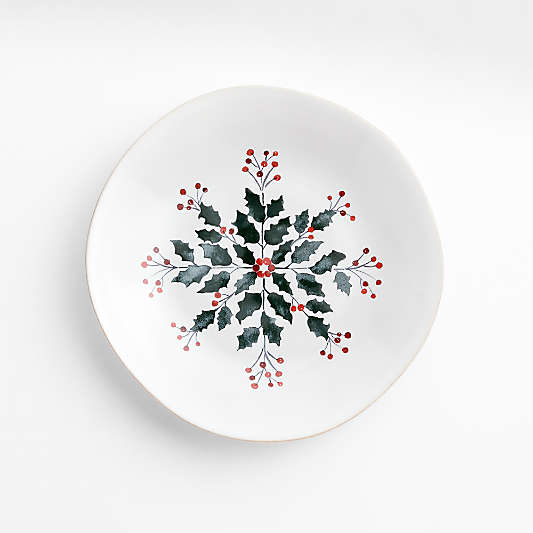 Marin Holly Berry Salad Plate