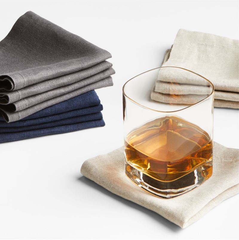 Marin Natural EUROPEAN FLAX ™-Certified Linen Cocktail Napkins, Set of 4 - image 5 of 7