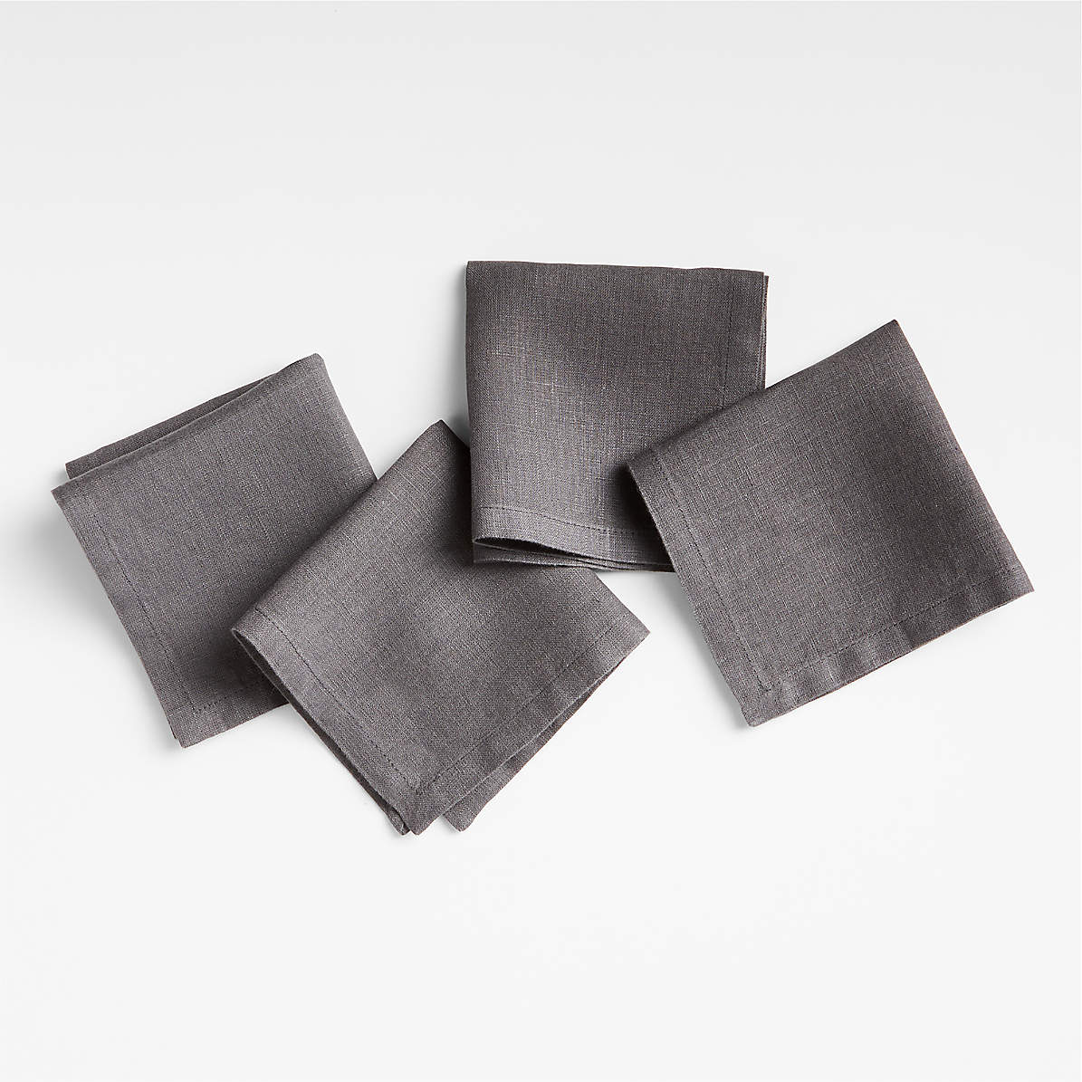 Counter Cloth Napkins, RC BL, warm grey (4pk)-LE