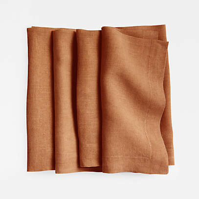 Almond Linen Napkin Set