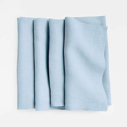 Blueberry Linen Napkins - Set/4 - 2 Sizes