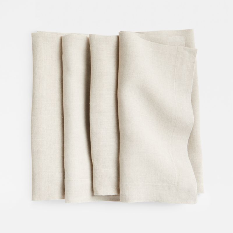 Marin Natural EUROPEAN FLAX ™-Certified Linen Napkin, Set of 4 - image 0 of 9