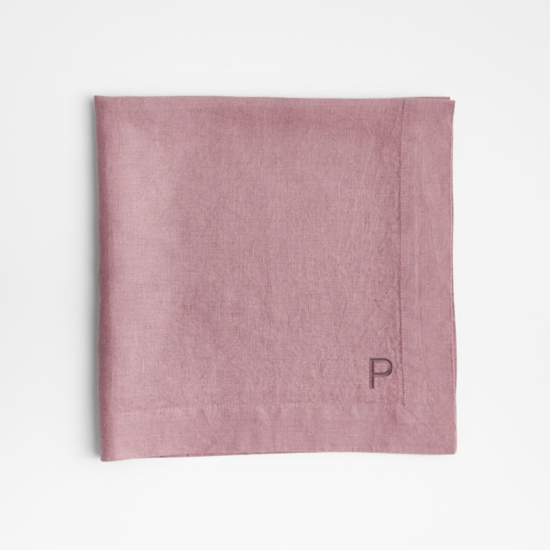 Marin Morning Mauve EUROPEAN FLAX ™-Certified Linen Napkin, Set of 8 - image 4 of 5