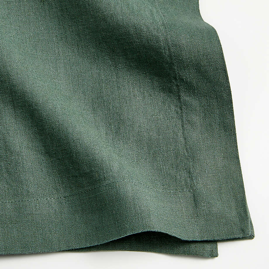MOSS GREEN Linen Napkin Set: 2, 4, 6, 8, 10, 12 Napkins. Olive Green  Heavier Weight Linen Napkin Set. Military Green Linen Napkins. 