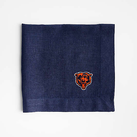NFL Marin Deep Indigo EUROPEAN FLAX ™-Certified Linen Napkin, Set of 4