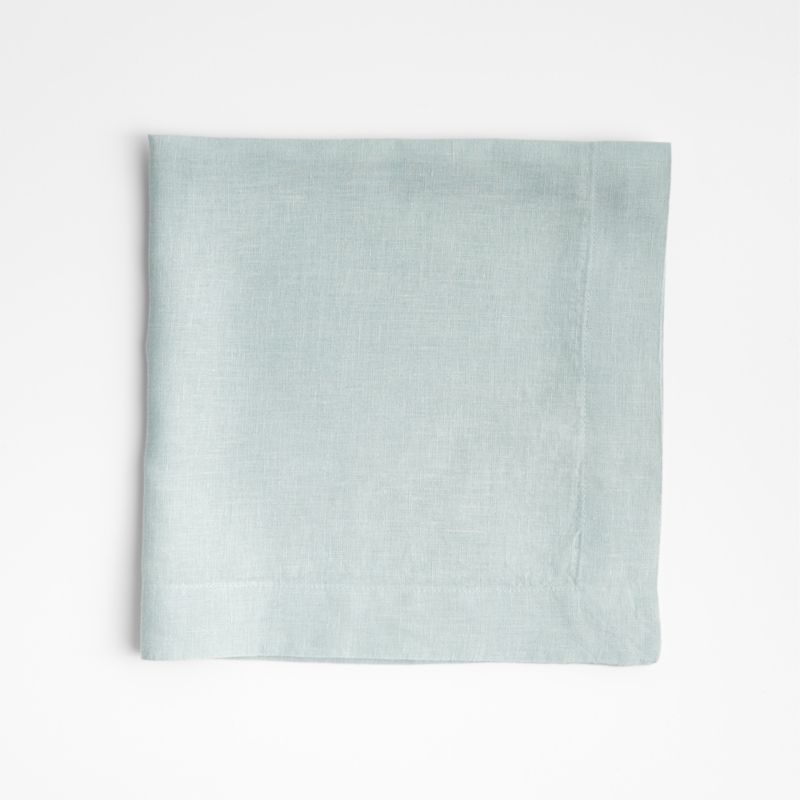 Marin Quiet Blue European Flax ®-Certified Linen Napkin