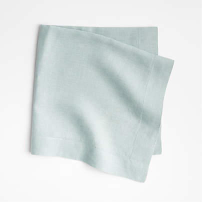 Marin Quiet Blue EUROPEAN FLAX ™-Certified Linen Napkin