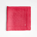 Marin Summer's Pink Linen Napkin + Reviews | Crate & Barrel