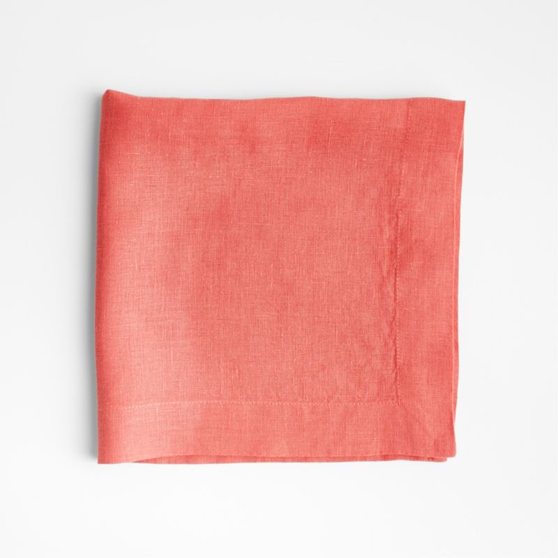 Marin Sienna Pink European Flax ®-Certified Linen Napkin