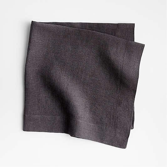 Marin Storm Grey EUROPEAN FLAX ™-Certified Linen Napkin