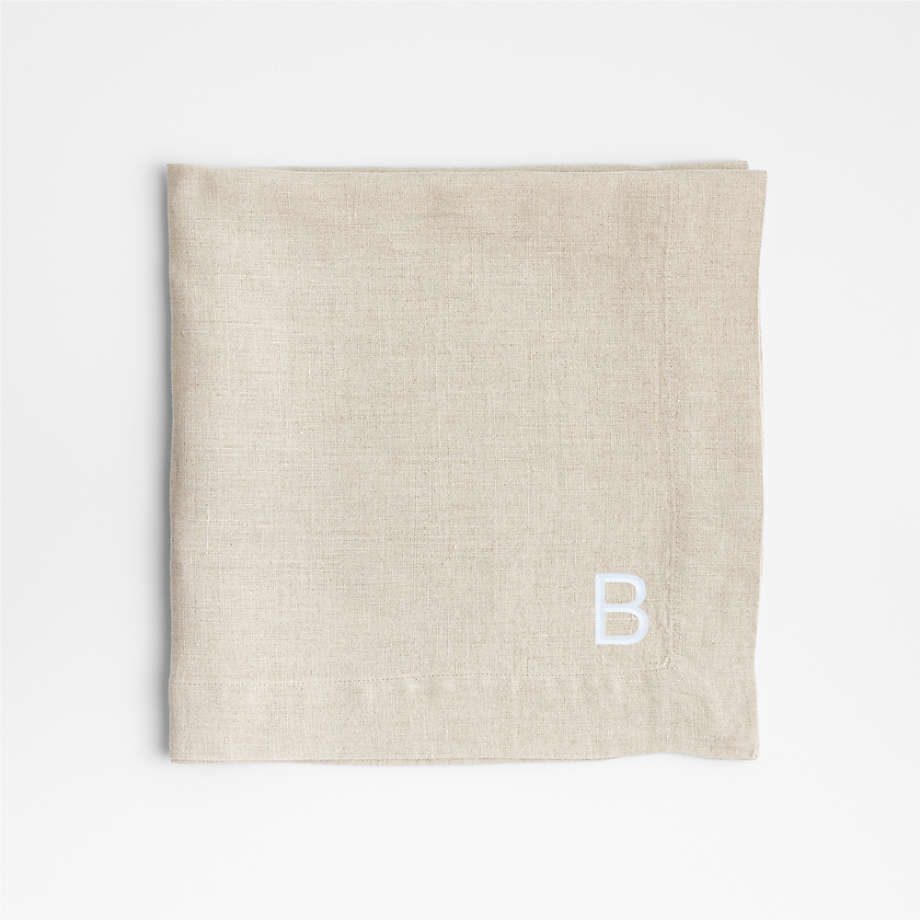 Fog Linen Tea Towel - Solid Natural