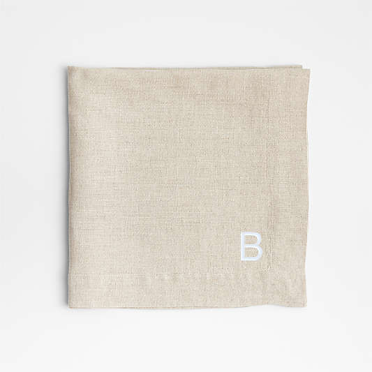 Marin Natural European Linen Napkin, Set of 4