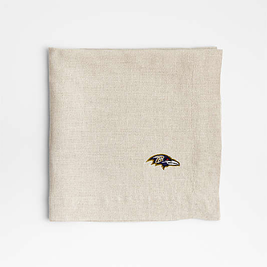 NFL Marin Natural EUROPEAN FLAX ™-Certified Linen Napkin, Set of 4