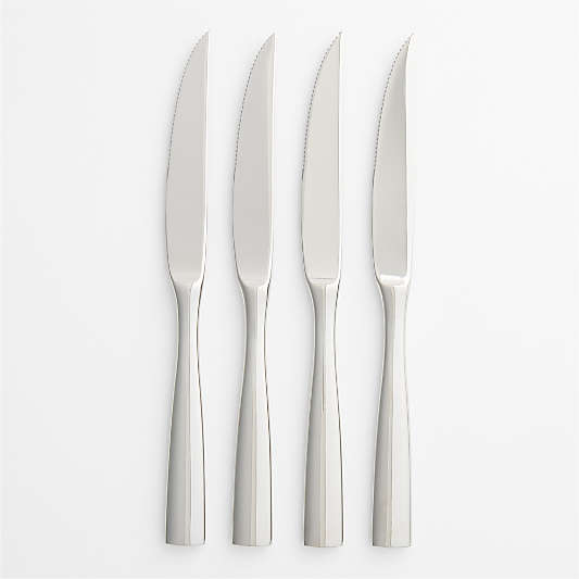 Marin Mirror Steak Knives, Set of 4