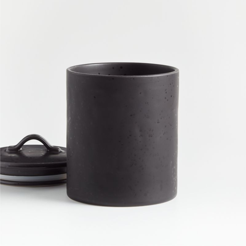 Marin Medium Matte Black Canister - image 2 of 3