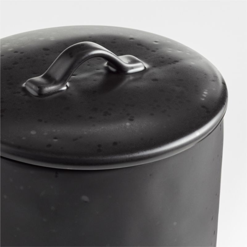 Marin Extra-Large Matte Black Canister - image 4 of 5