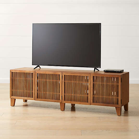 Marin Natural 75.25" Storage Media Console