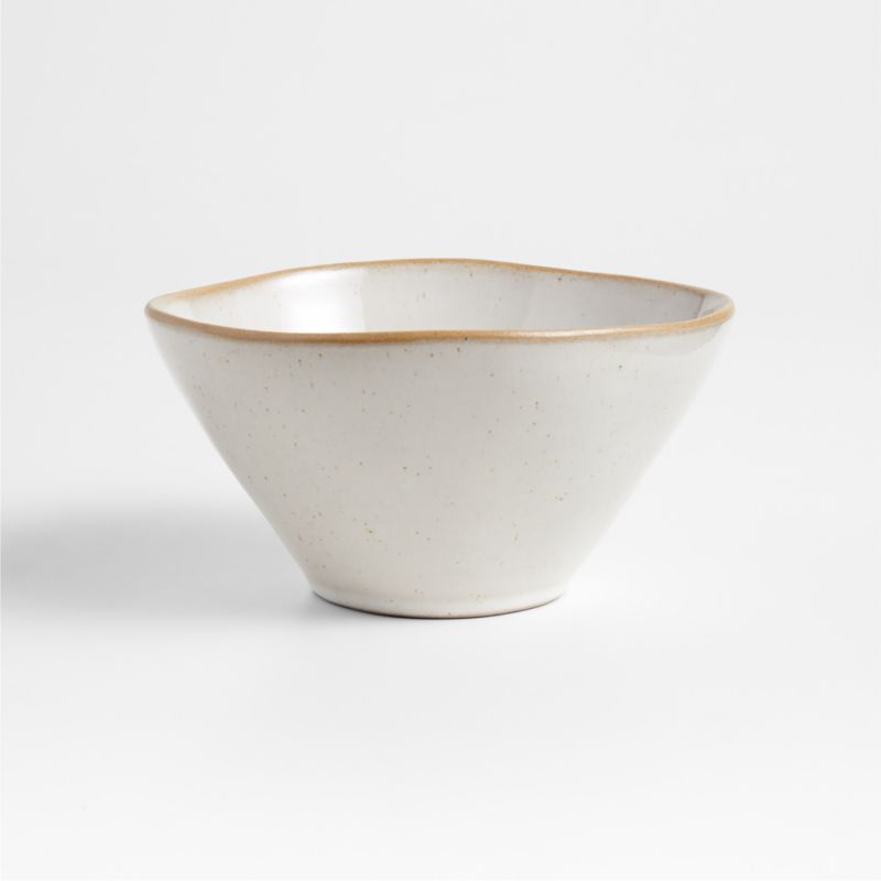 Marin Recycled Natural Stoneware Cereal Bowl