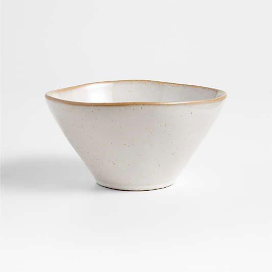 Marin Recycled Natural Stoneware Cereal Bowl