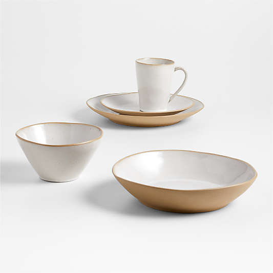 Marin Recycled Natural Stoneware Cereal Bowl