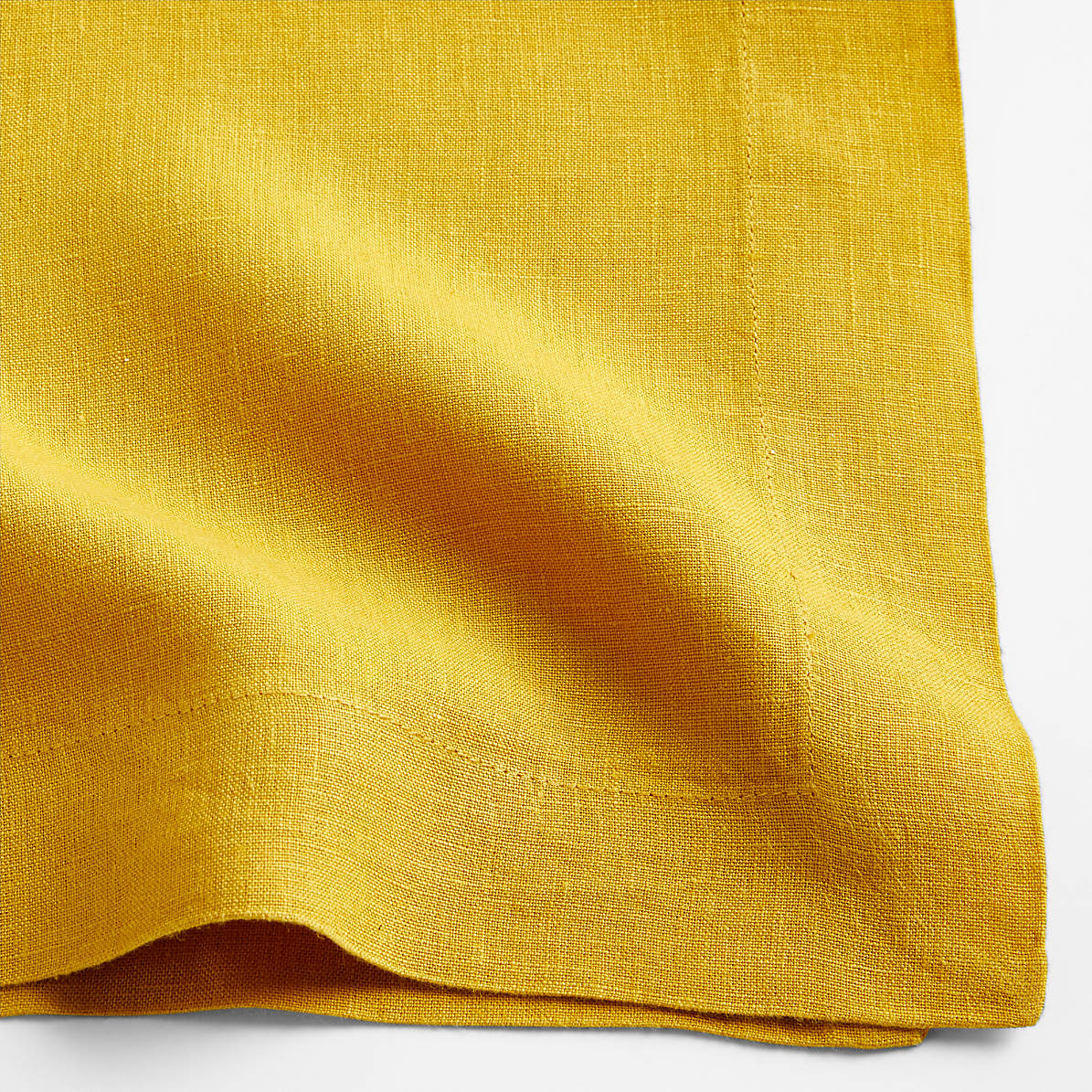 Marin Olive Yellow Linen Napkin, Set of 4 + Reviews