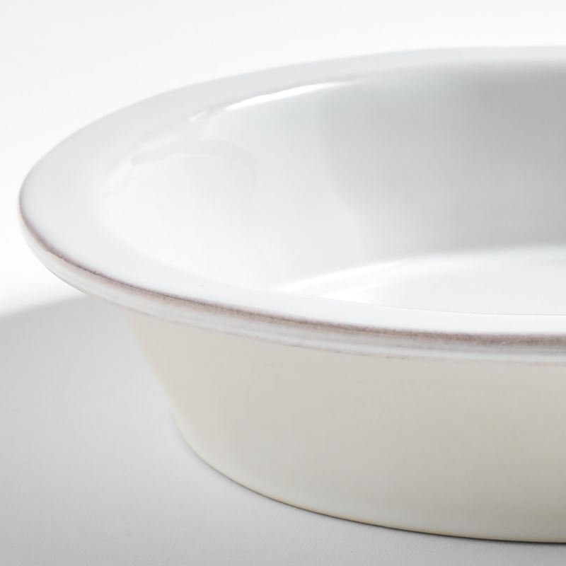 Marin White Pie Dish