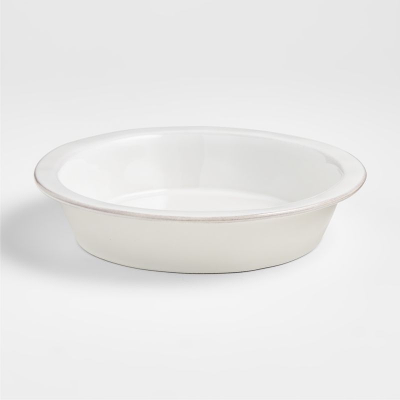 Marin White Pie Dish