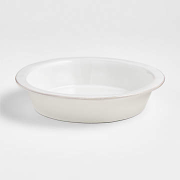 Crate & Barrel Slate Blue 9 Pie Dish + Reviews