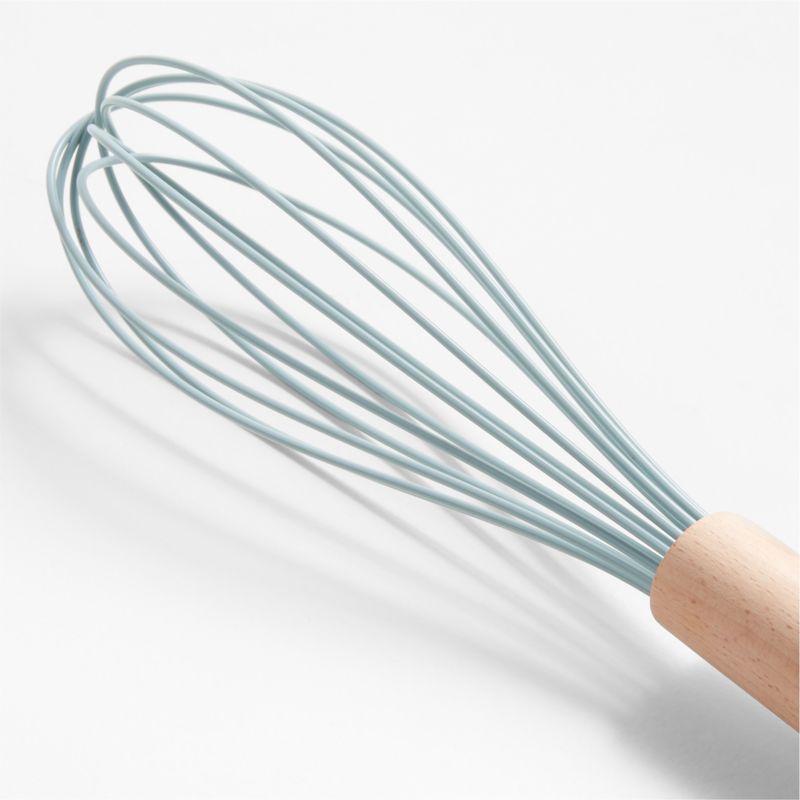 Marin Quiet Blue Silicone and Wood Whisk - image 5 of 6