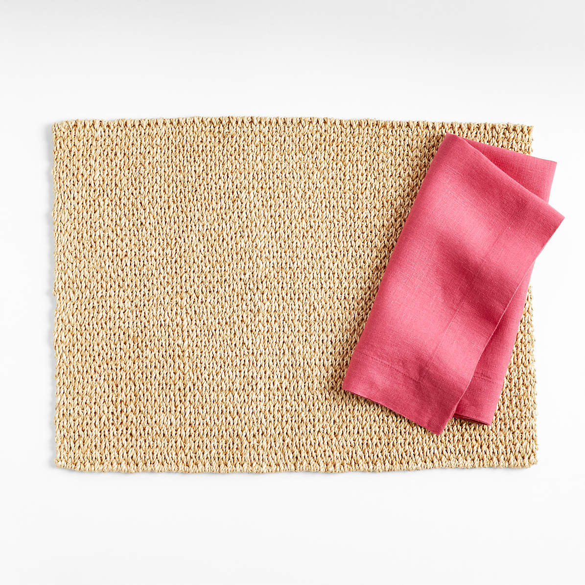 Pink Clay Linen Napkin (set of 4 or 6) — FOLD