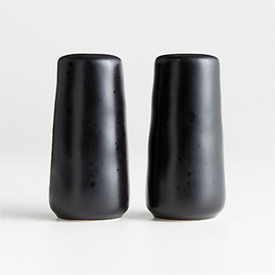 View Marin Black Salt and Pepper Shaker Set details