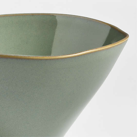Marin Sage Green Small Stoneware Serving Bowl