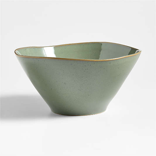 Marin Sage Green Small Stoneware Serving Bowl
